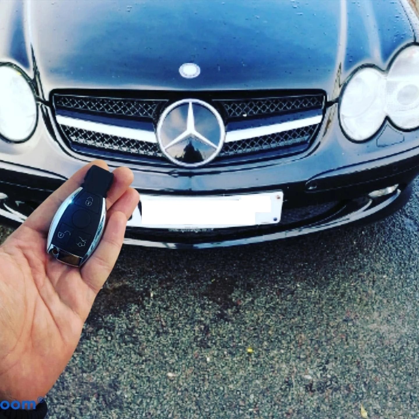 Mercedes CLK all keys lost replacement car key programmed in Leamington Spa