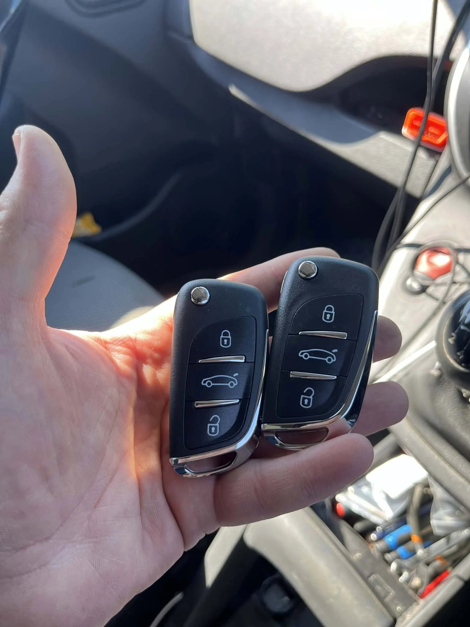 Citroën DS spare car key replacement and immobiliser key programming in Pershore