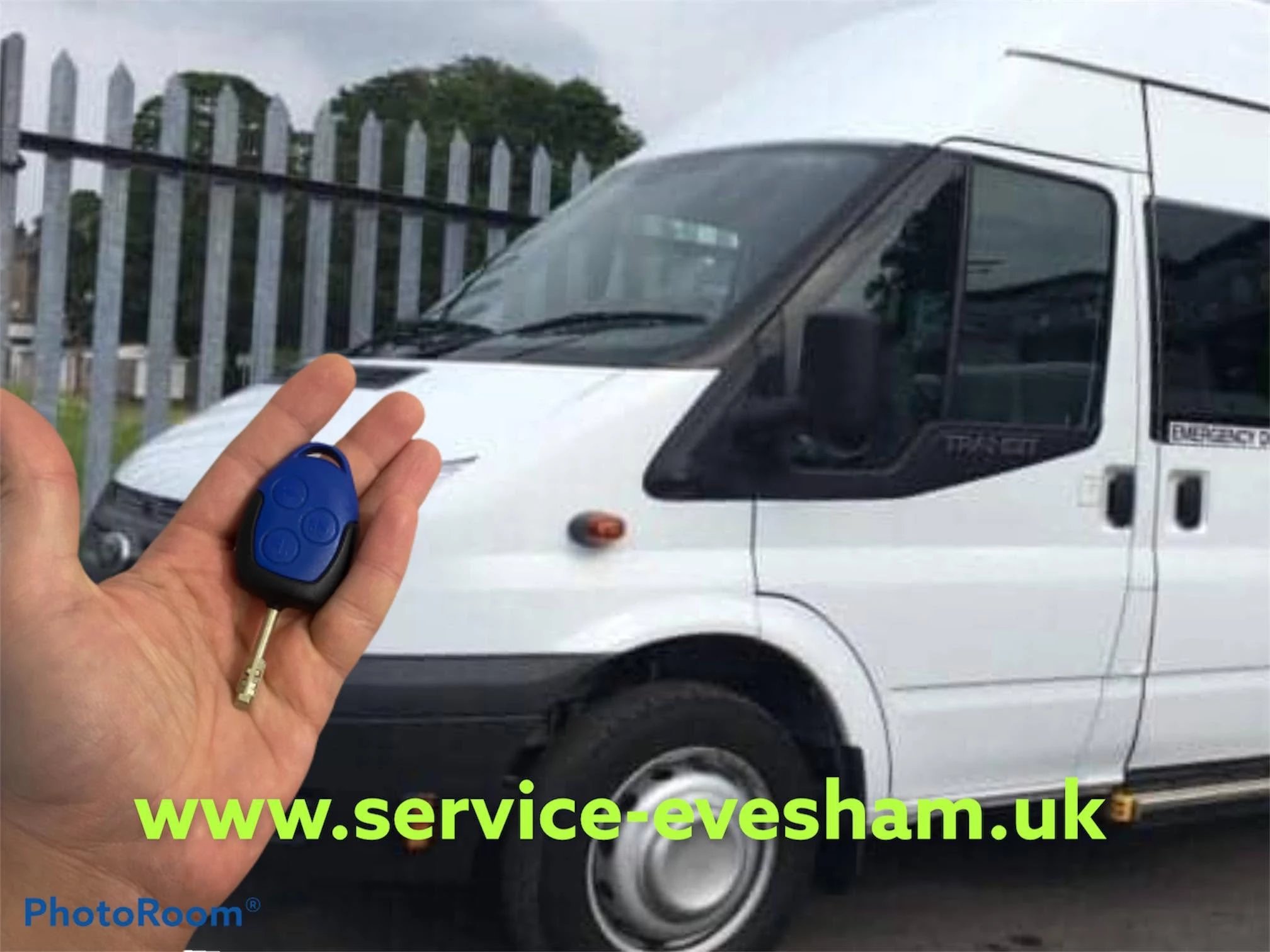 2011 Ford Transit all keys lost replacement key cut and programmed in Bromsgrove