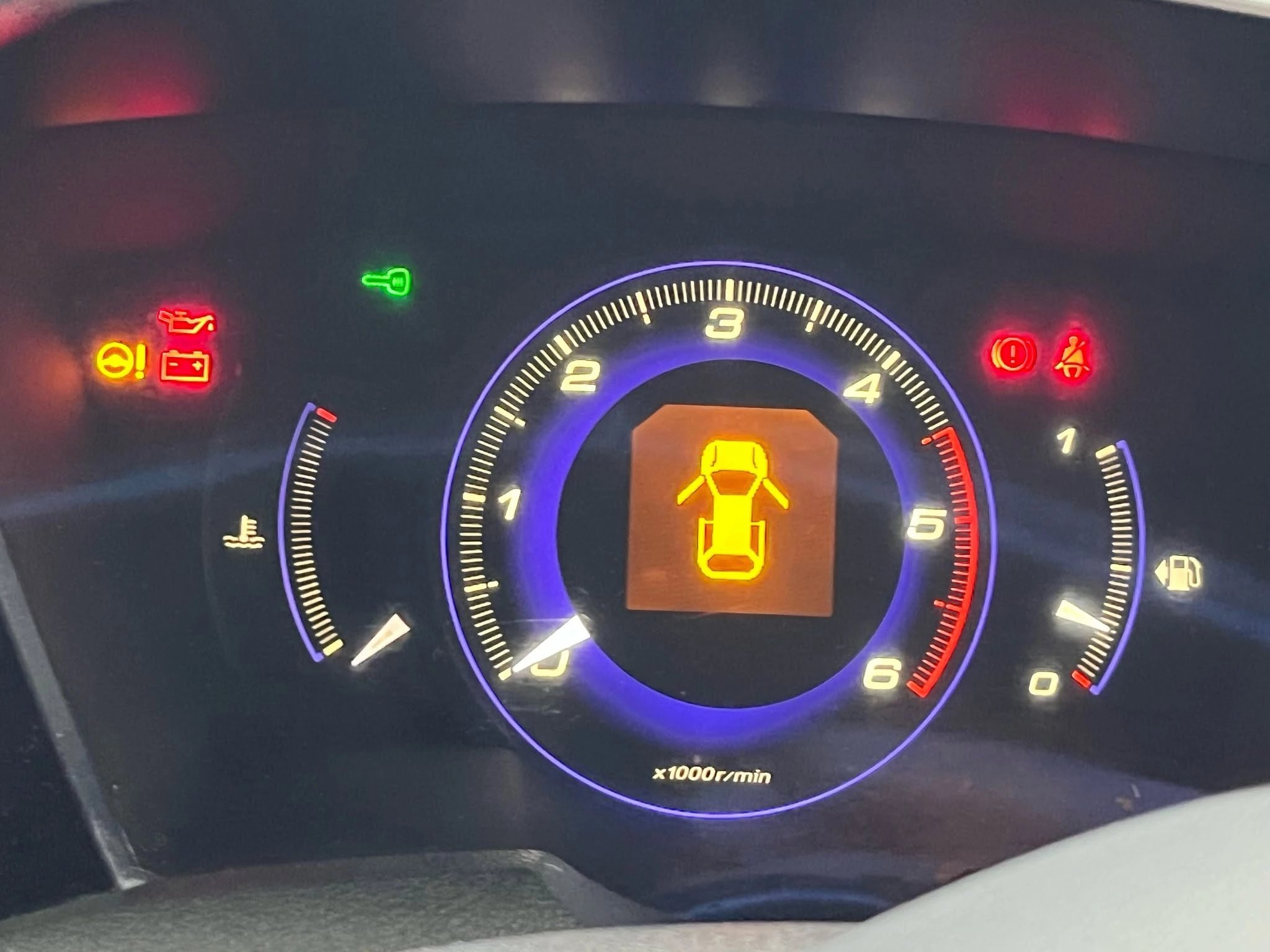 Honda Civic immobiliser and ECU synchronisation repair after flat battery in Redditch