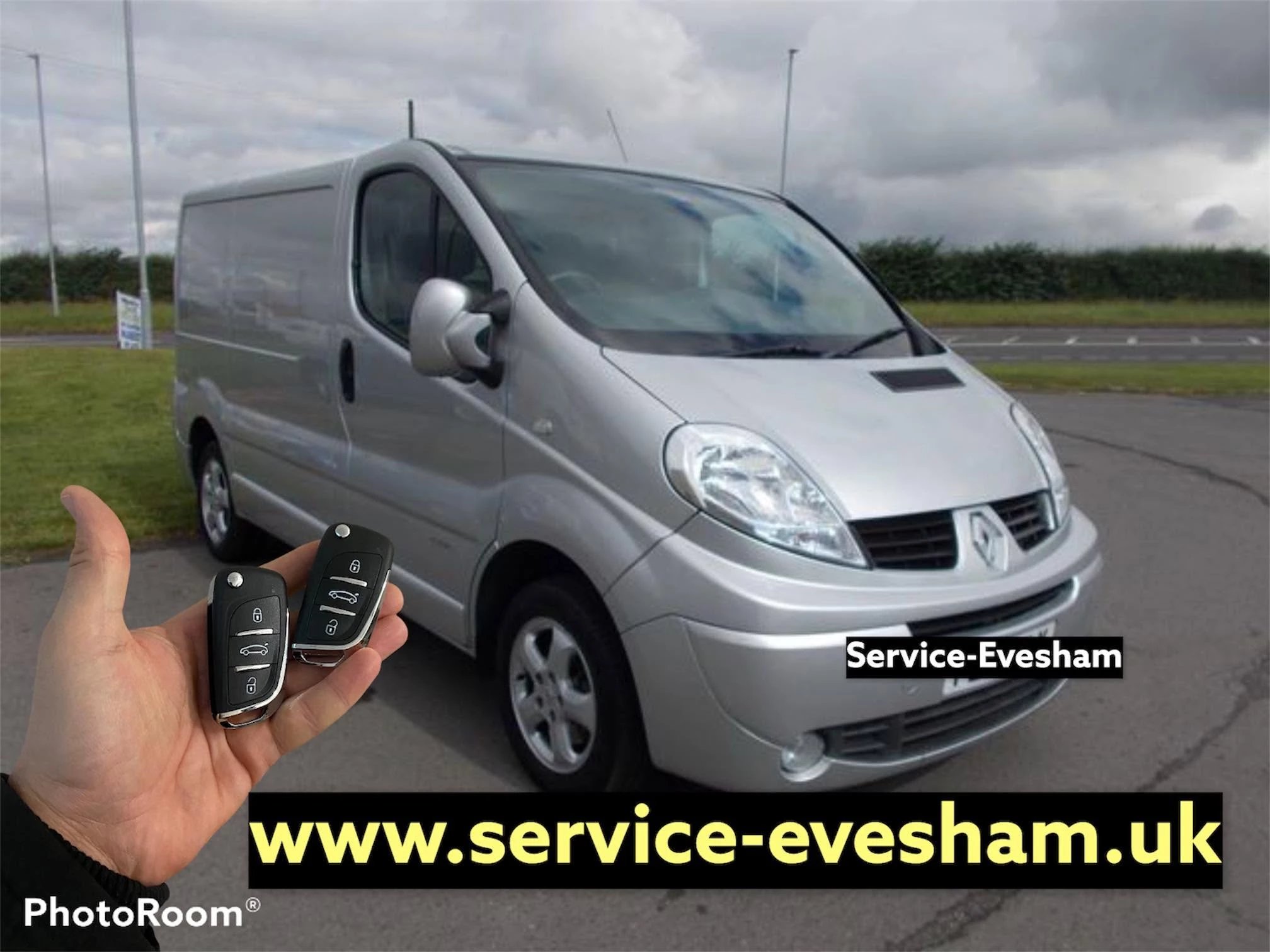 Renault Trafic all keys lost two replacement keys cut and programmed in Worcester