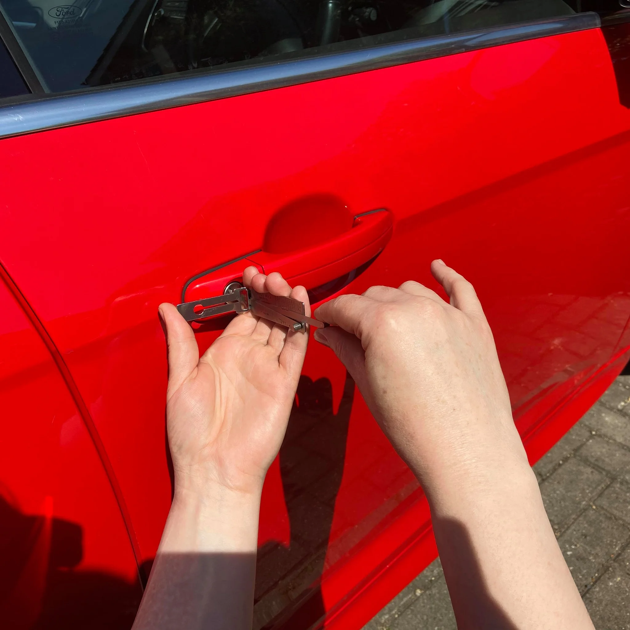 Keys Locked in Car