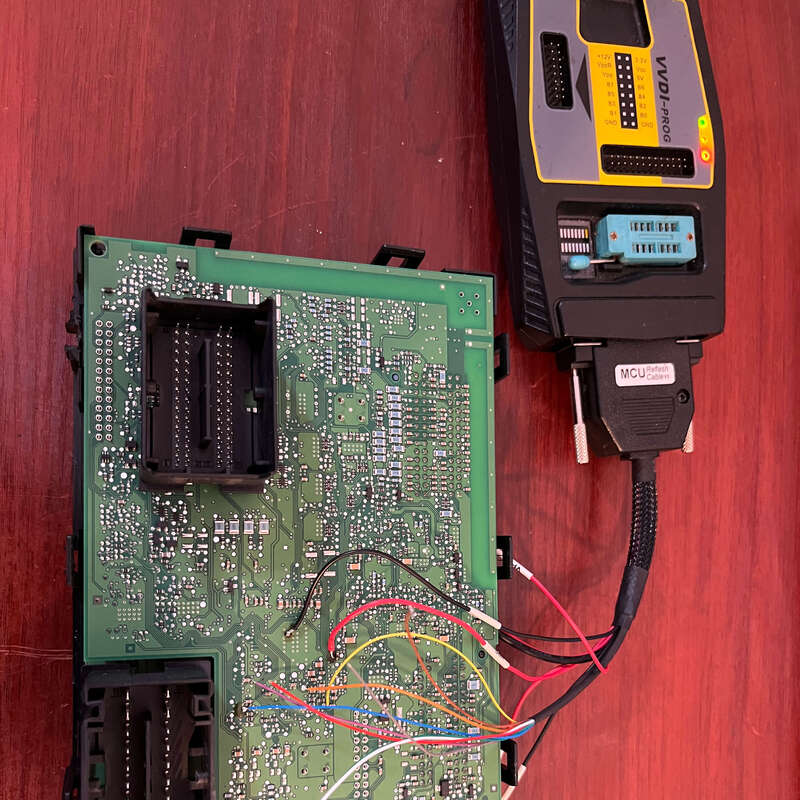 Immobiliser module repair and key programming board work
