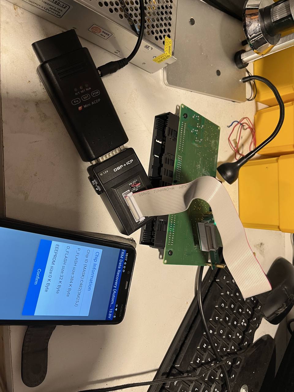 MINI FRM3 Module Recovery & EEPROM Repair – Evesham - real GsmHelp completed job photo 4