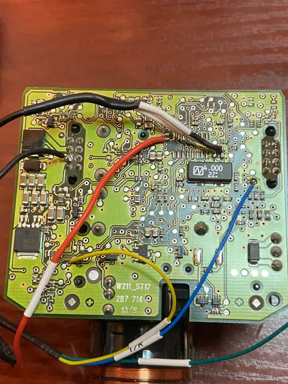 Mercedes EIS EZS electronic ignition switch circuit board repair