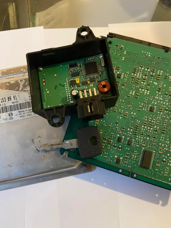 Mercedes START ERROR ECU EIS key immobiliser repair